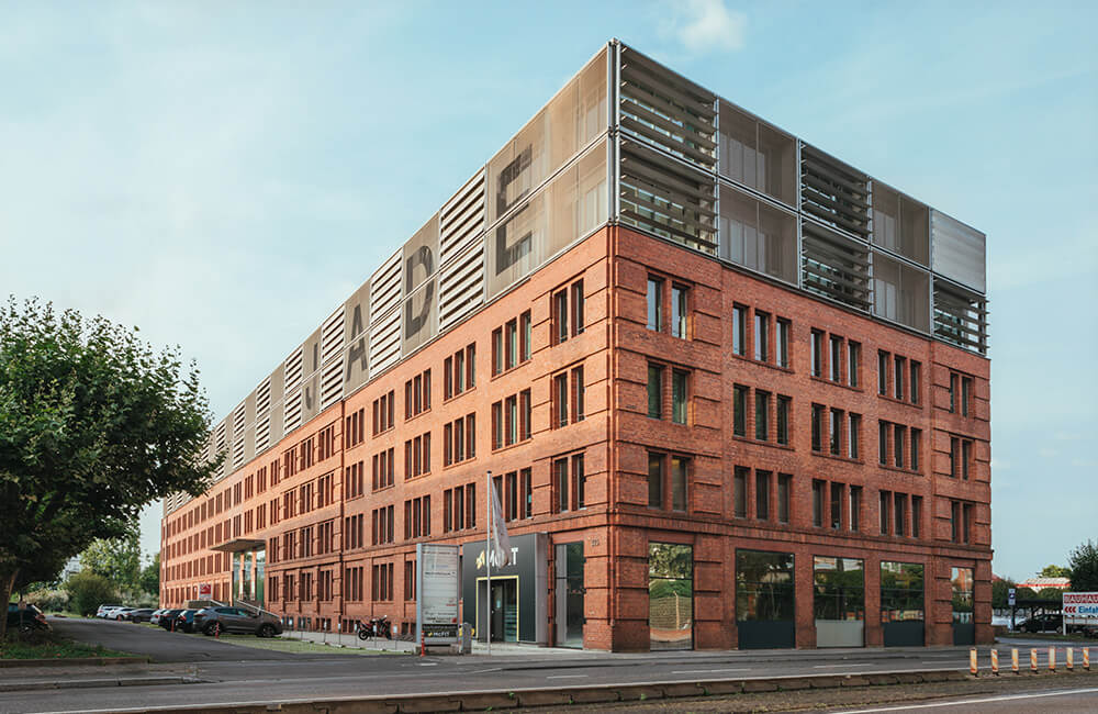 Das Firmengebäude, in welchem sich auch die Büros der Unigarant befinden.